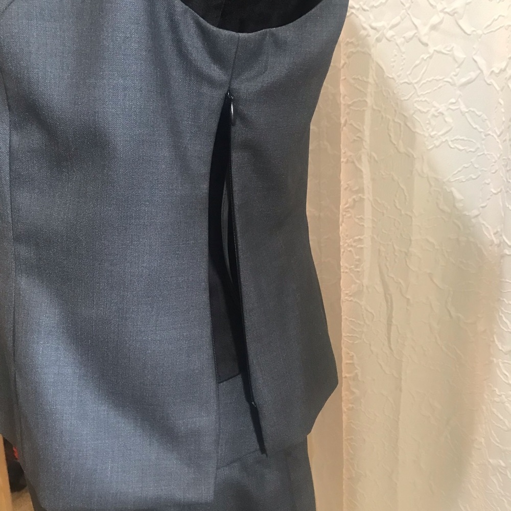 Kasper Petite Charcoal Ladys Business Suit 10P - Picture 6 of 9